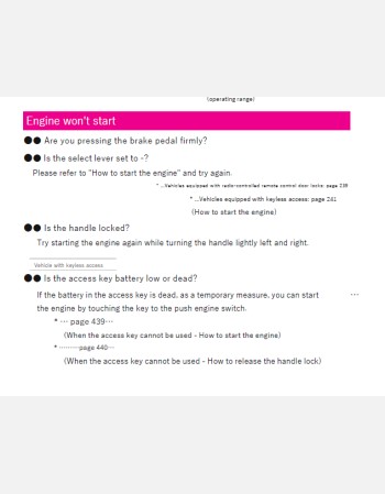 subaru stella 2016-2017 owners manual in english